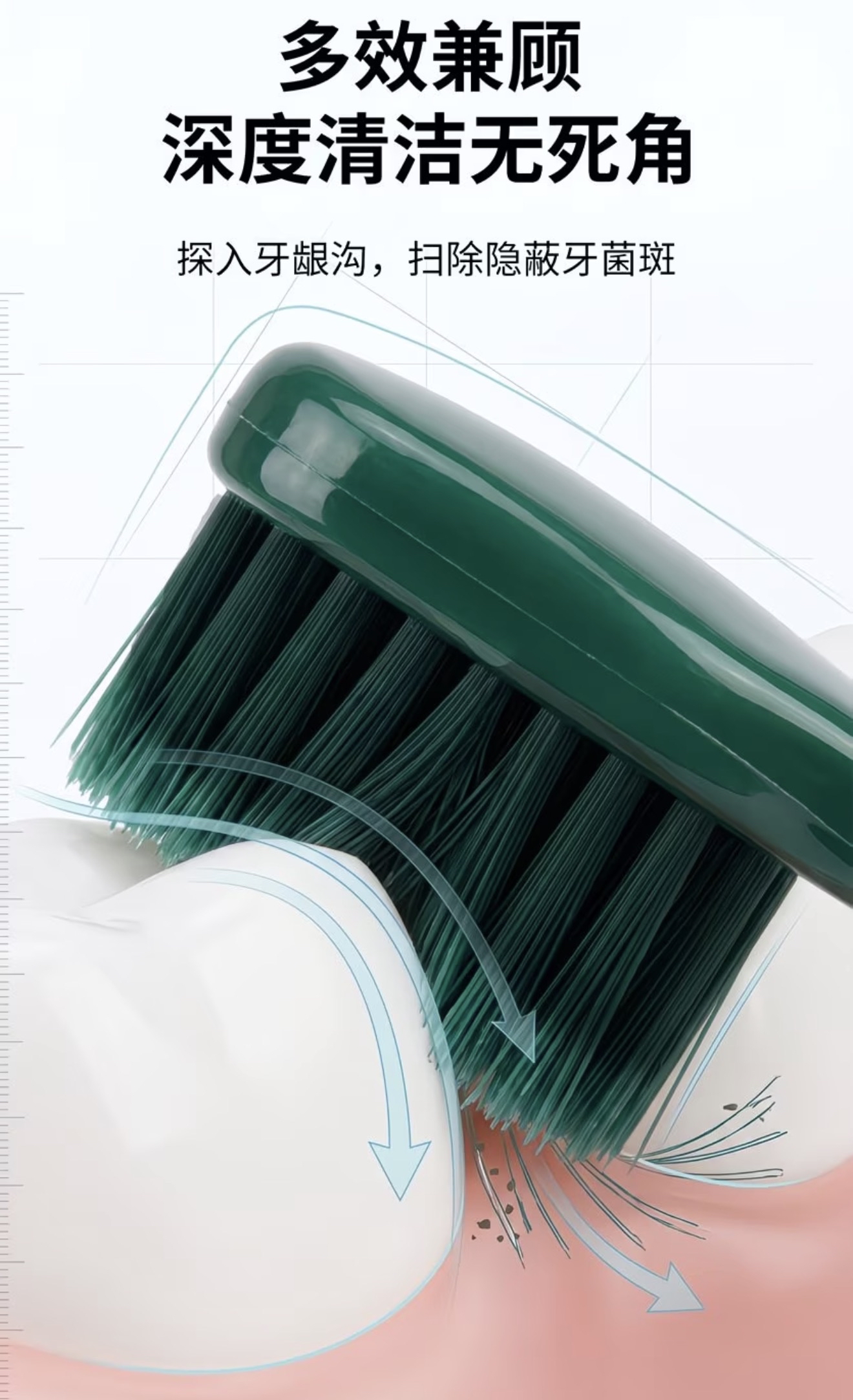 Wide Head Toothbrush