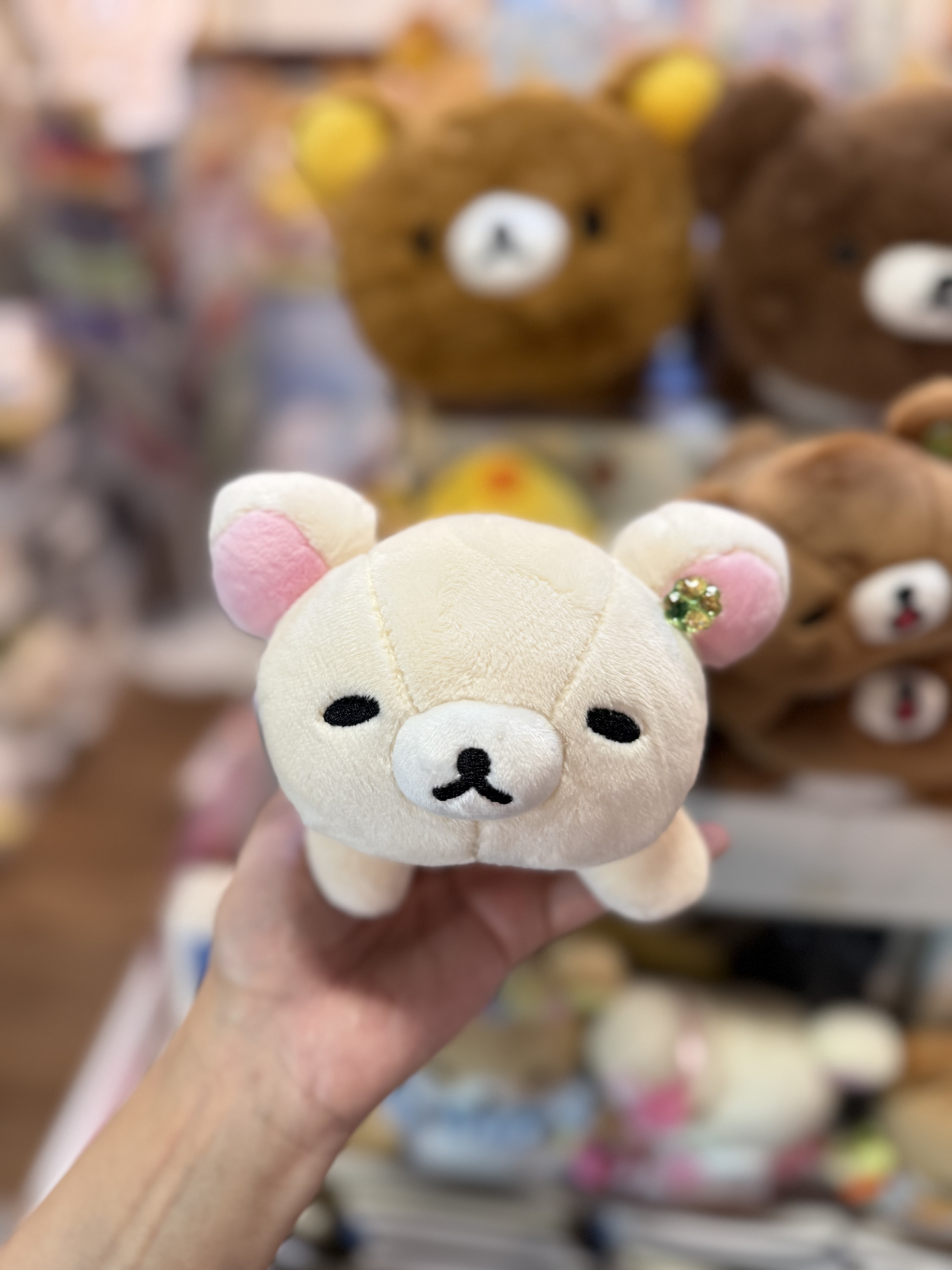 《現貨》全新小熊10週年紀念四葉草系列趴地公仔