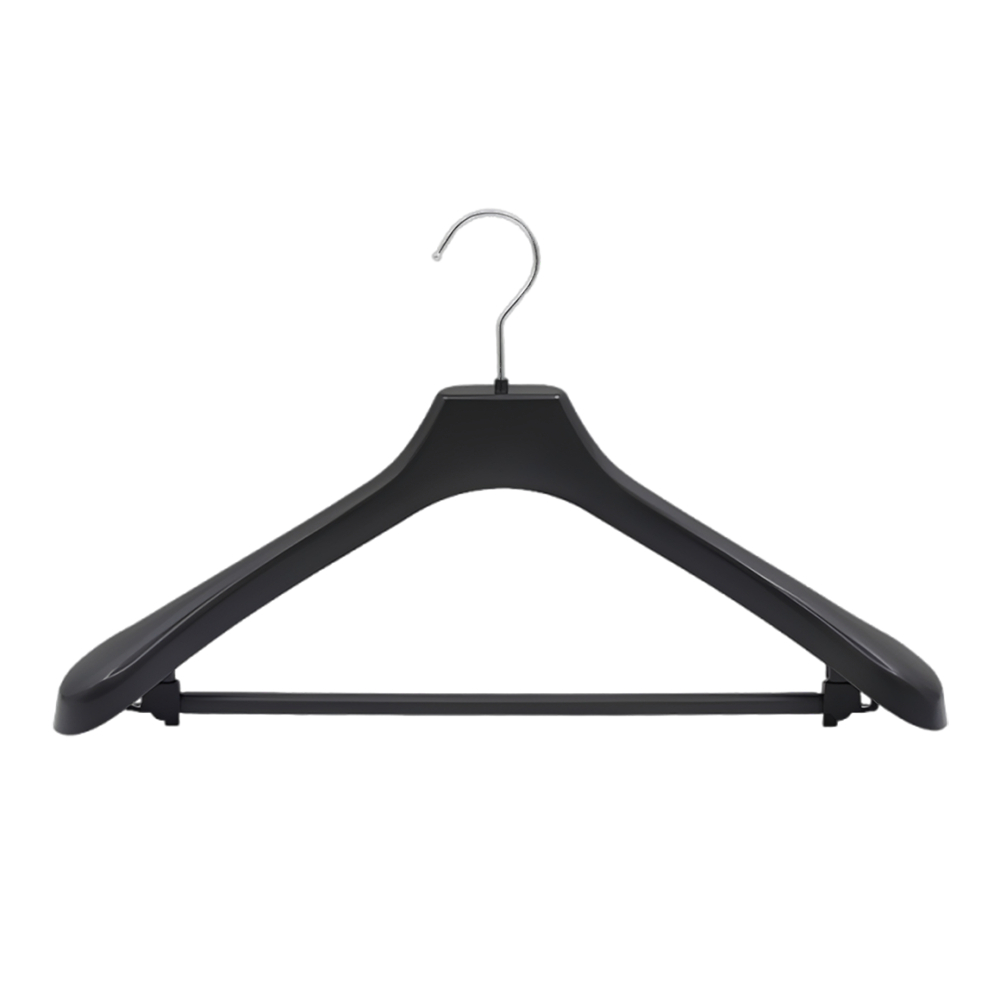 無痕防滑寬肩衣架 無檔 X510-46cm UB0244