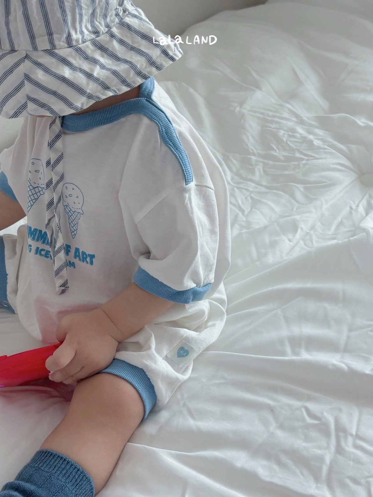 Lalaland | ice cream suit(Blue 12m)