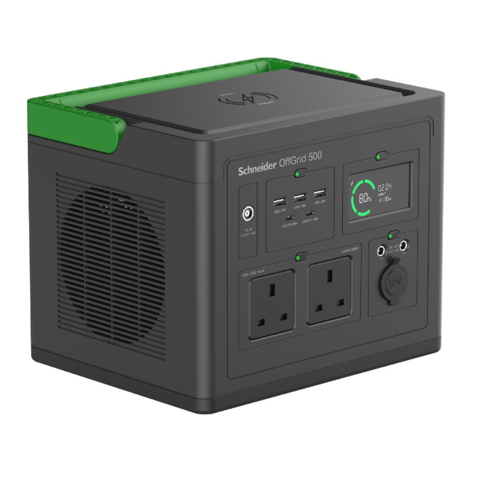 施耐德電氣 - (517Wh) Schneider OffGrid 手提式流動電源(PPS500-UK) #大容量流動電能站 #移動電源 #外置電
