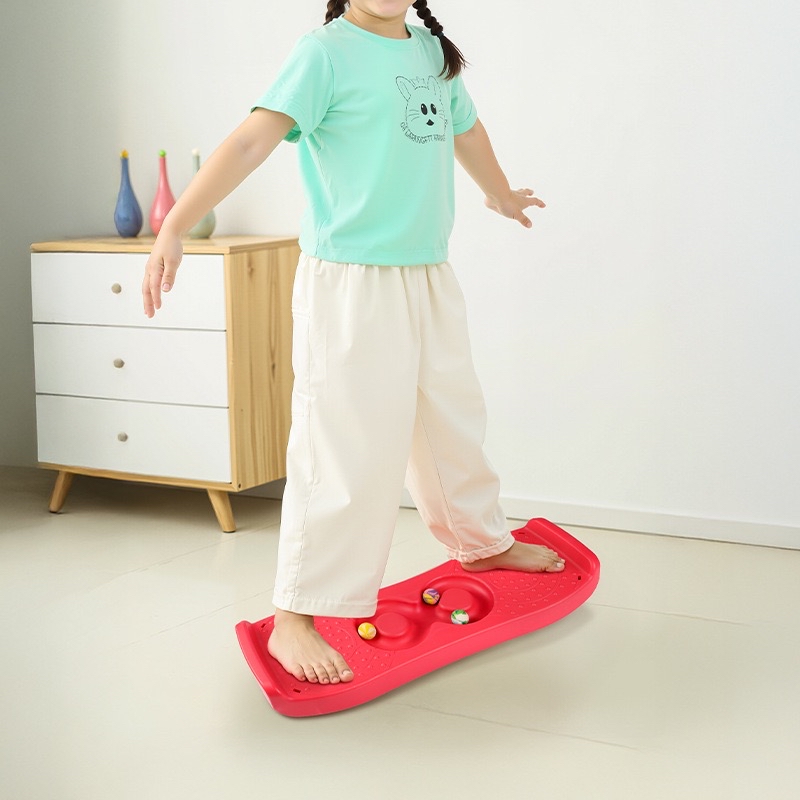 感統平衡搖搖板(包括5小球）