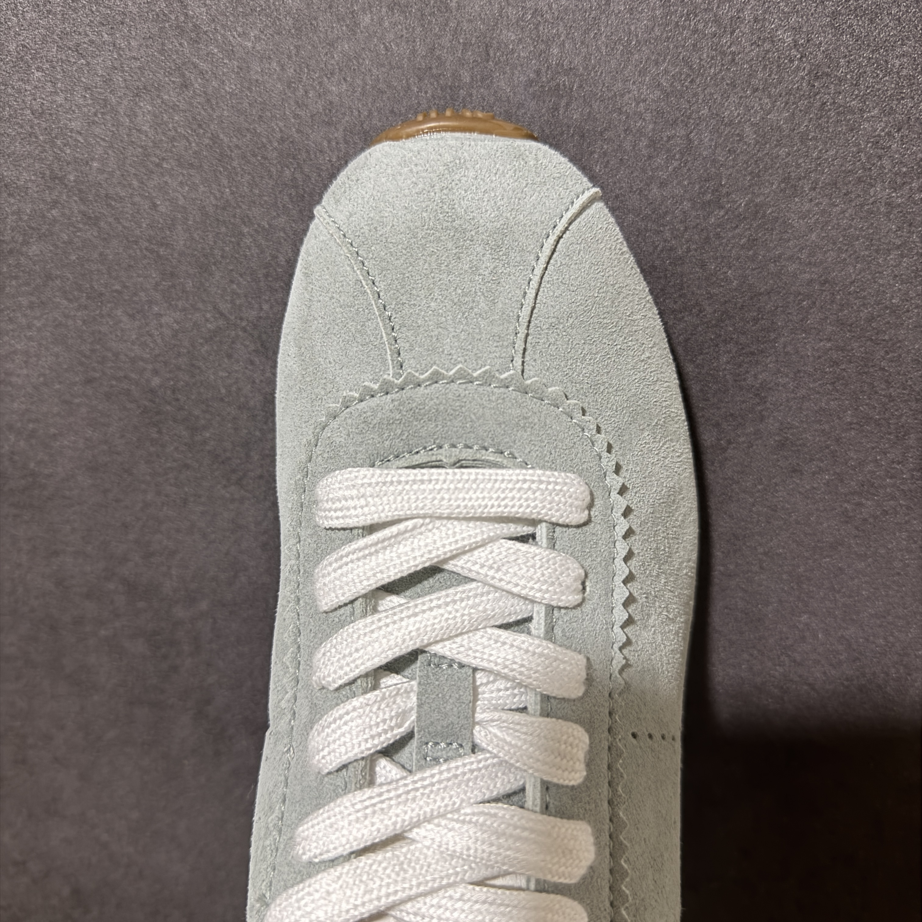 Miu Miu Plume Suede Sneaker