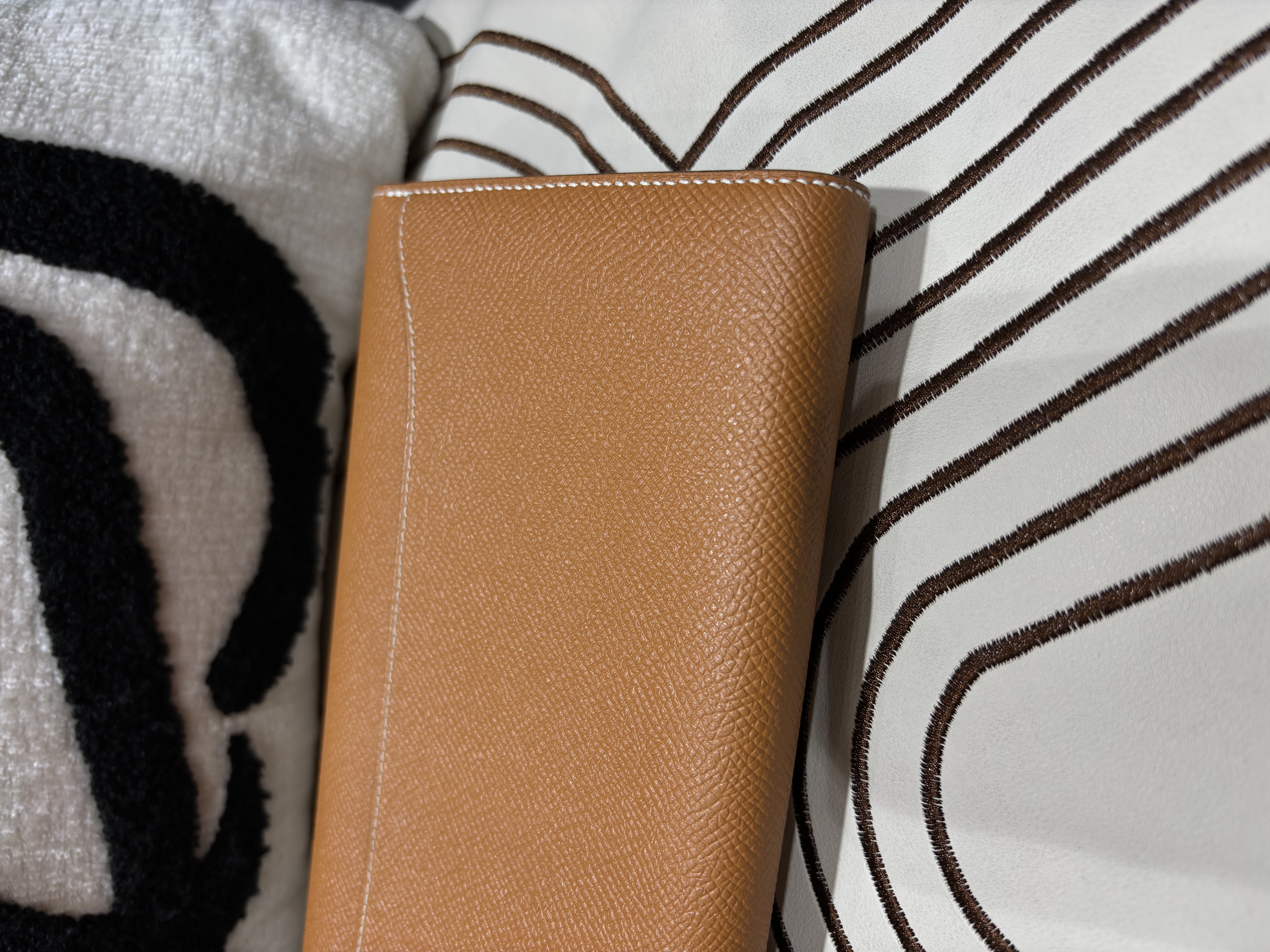 Hermes Constance Wallet Stamp X 1H太妃糖色金扣100%Authentic, 99%New ✅Box