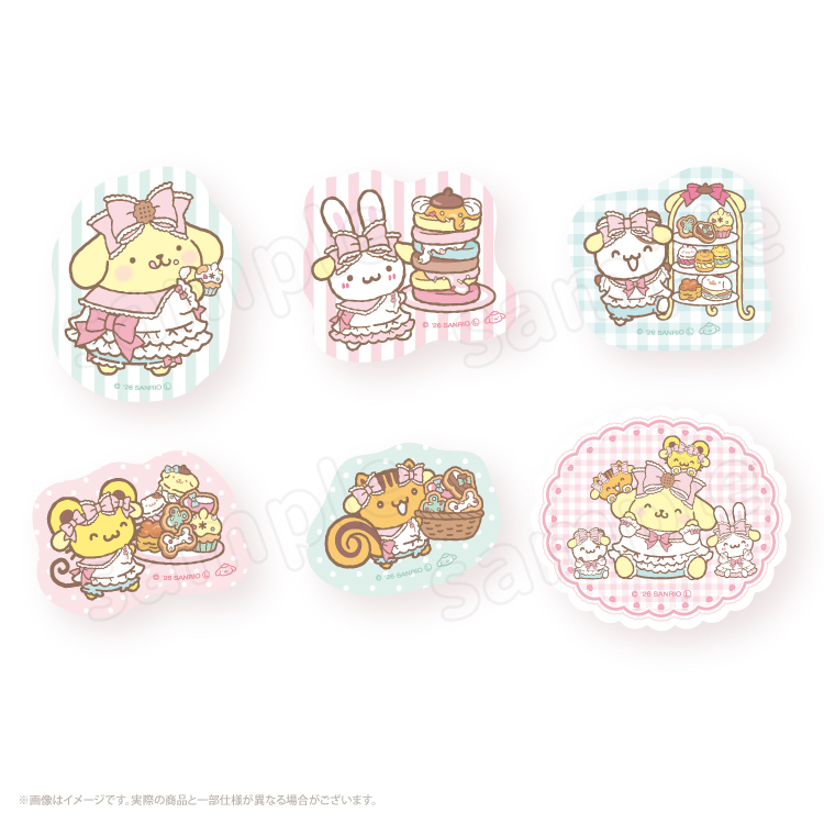 日本預訂📍日本布甸狗可愛招待派對系列 - 貼紙盲盒 2026年8月中旬出貨