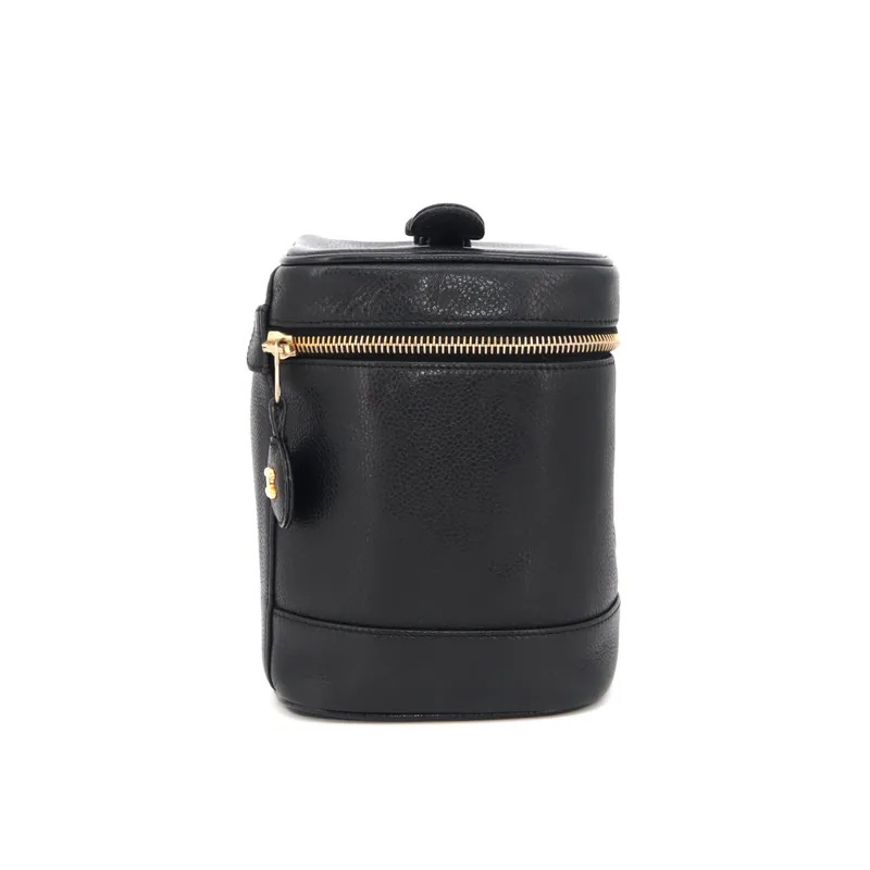 Chanel Black Caviar Vanity Bag