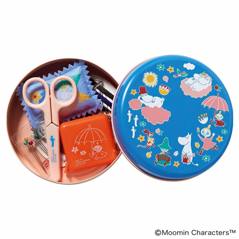MOOMIN 圓鐡罐縫紉工具組    OB003960