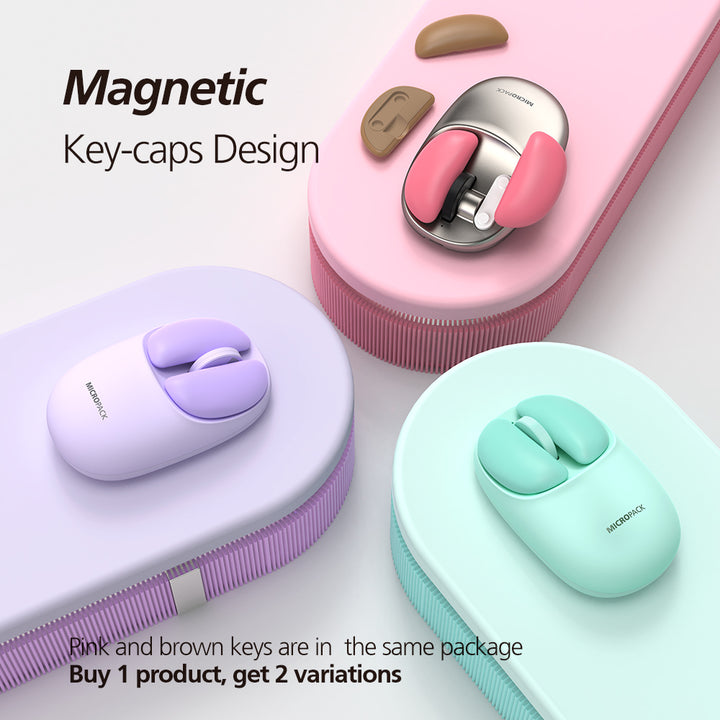 Micropack Magnetic 2.4G + Bluetooth 雙模無線滑鼠 [預計8月中出貨]