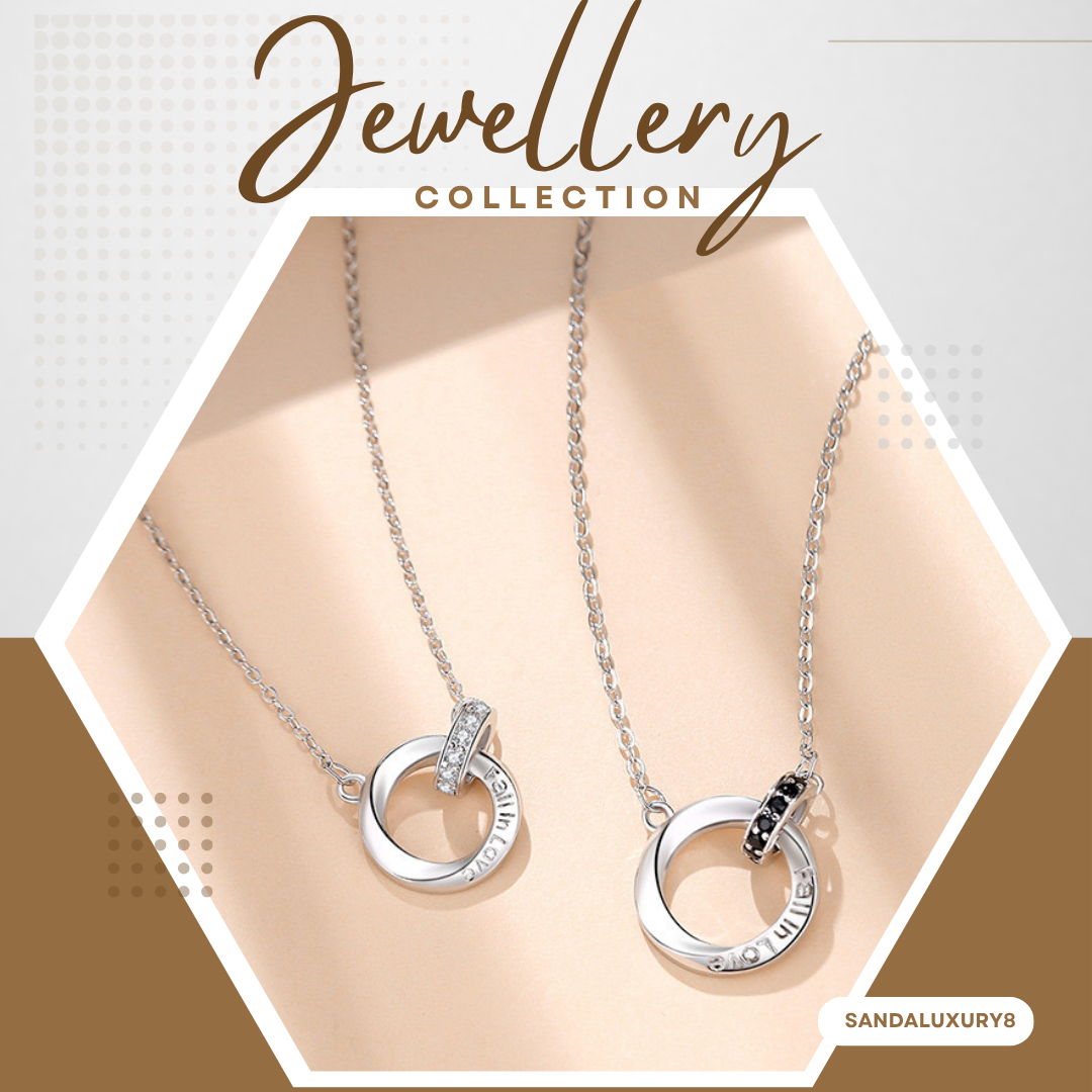 Couple Jewellery Collection Silver Necklace