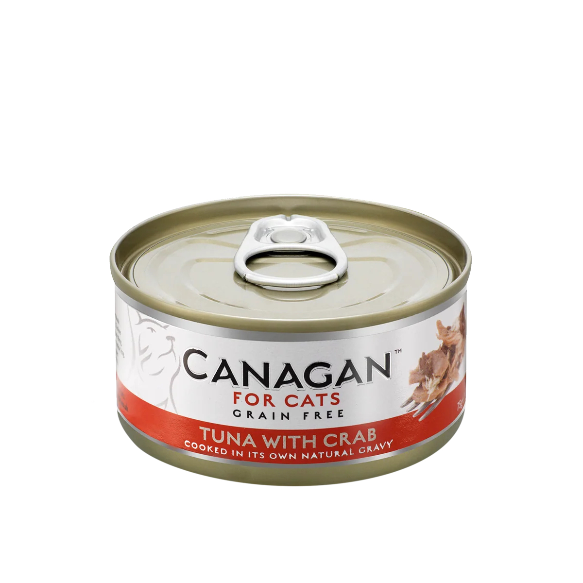 CANAGAN 原之選 吞拿魚伴蟹肉配方 貓罐頭 75g