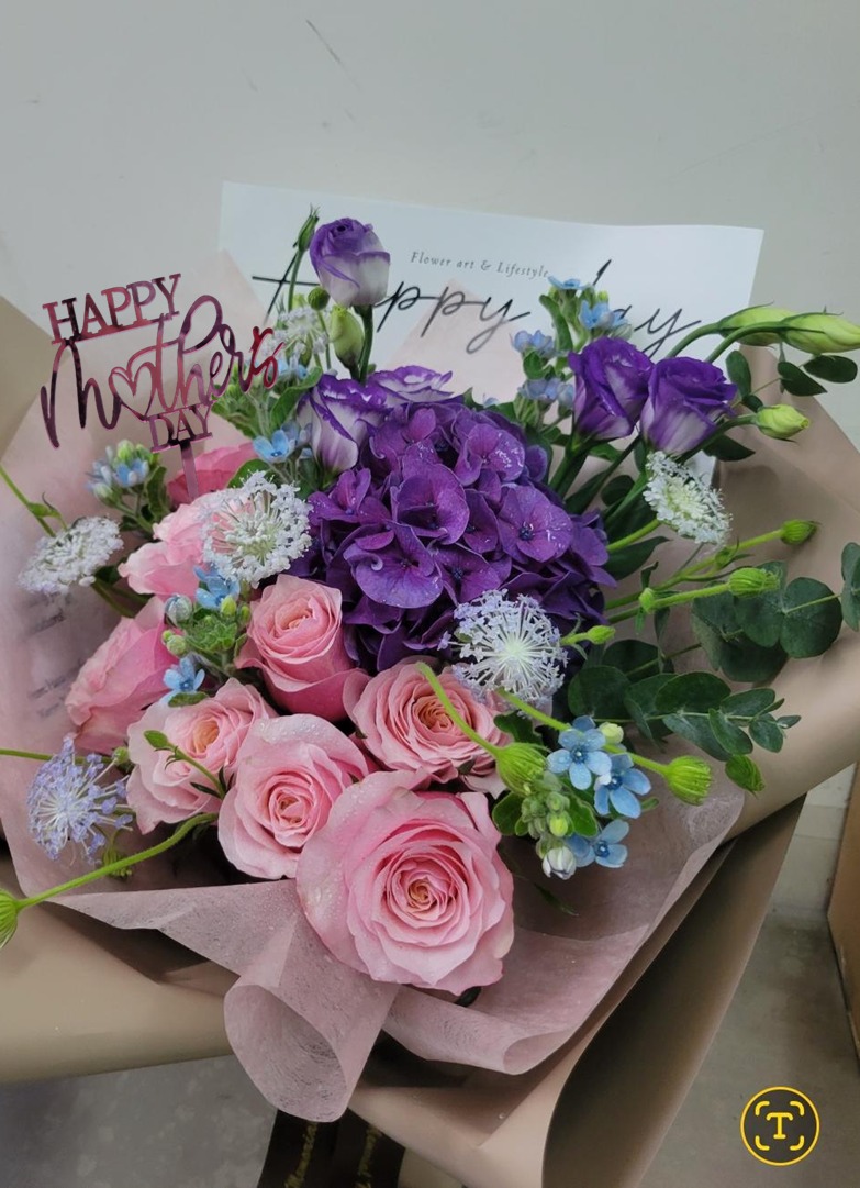 水筆仔-母親節鮮花花束-MOM2005