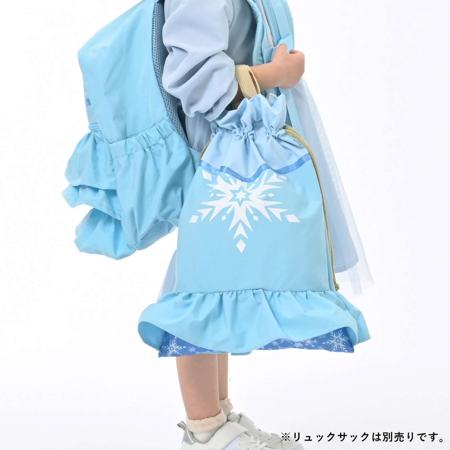 🎀【預訂】 Disney Back to School 抽繩袋 L - Frozen Elsa