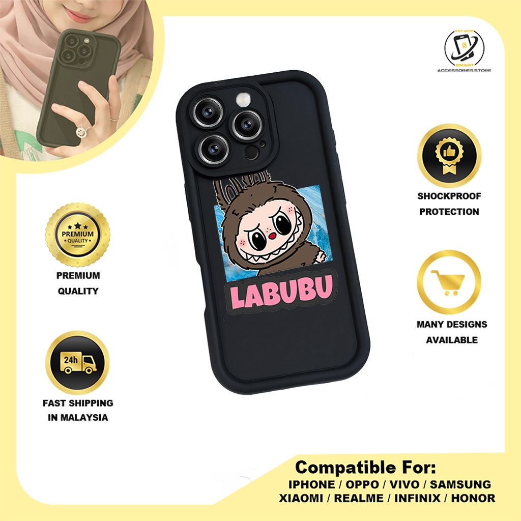 TPU DESIGN CASE PHONE FOR OPPO - DESIGN LABUBU C