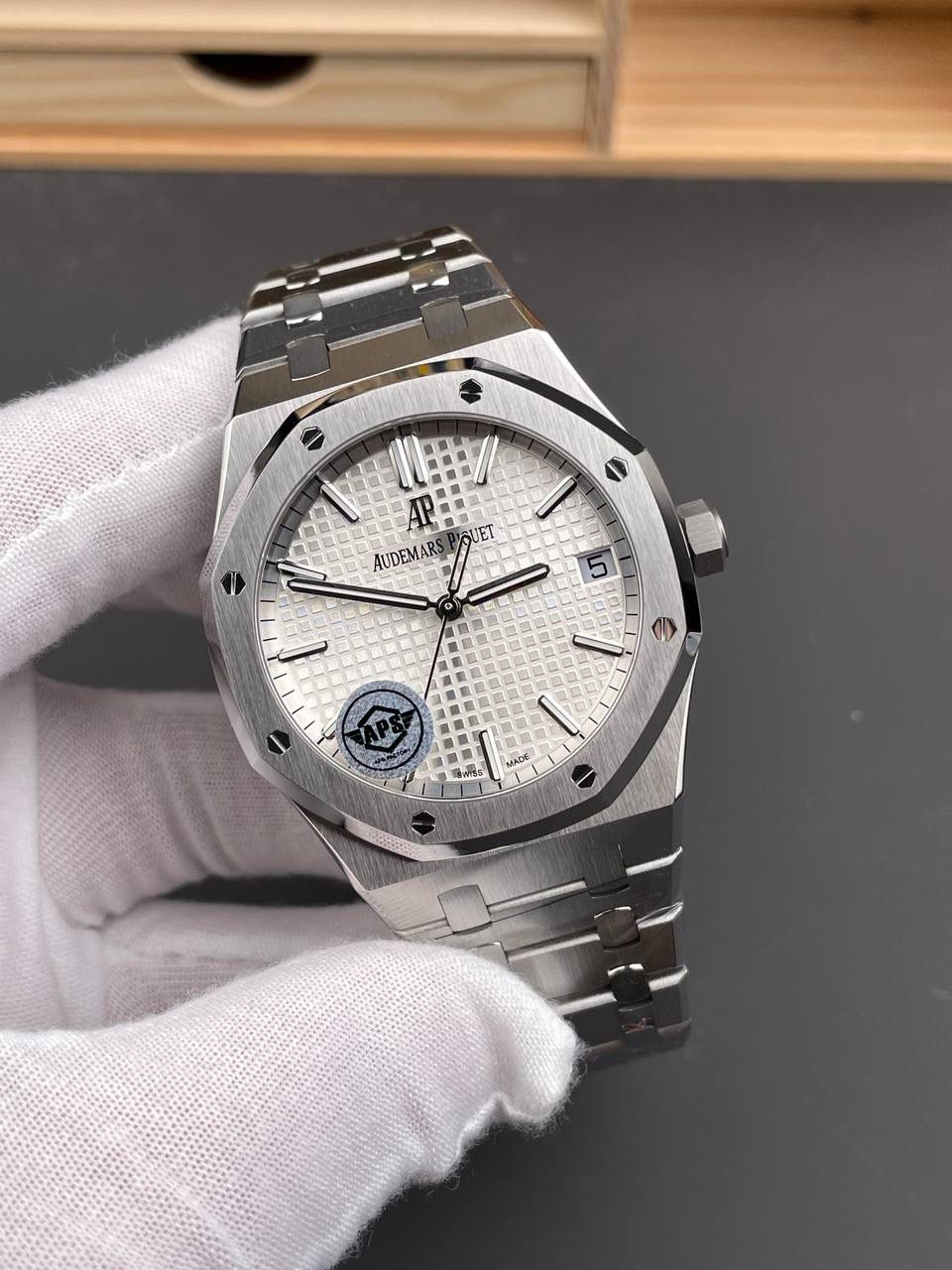 🚀爱彼皇家橡树15500 白/41mm/4302机💯