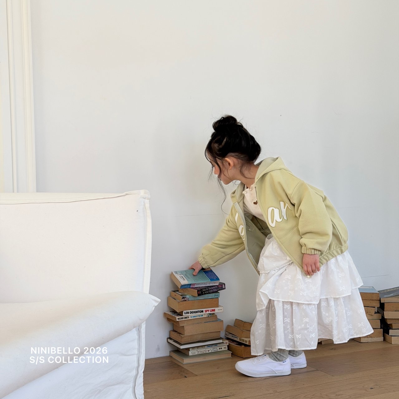 Ninibello | Hoodie 親子(Green L110-120/Adult)