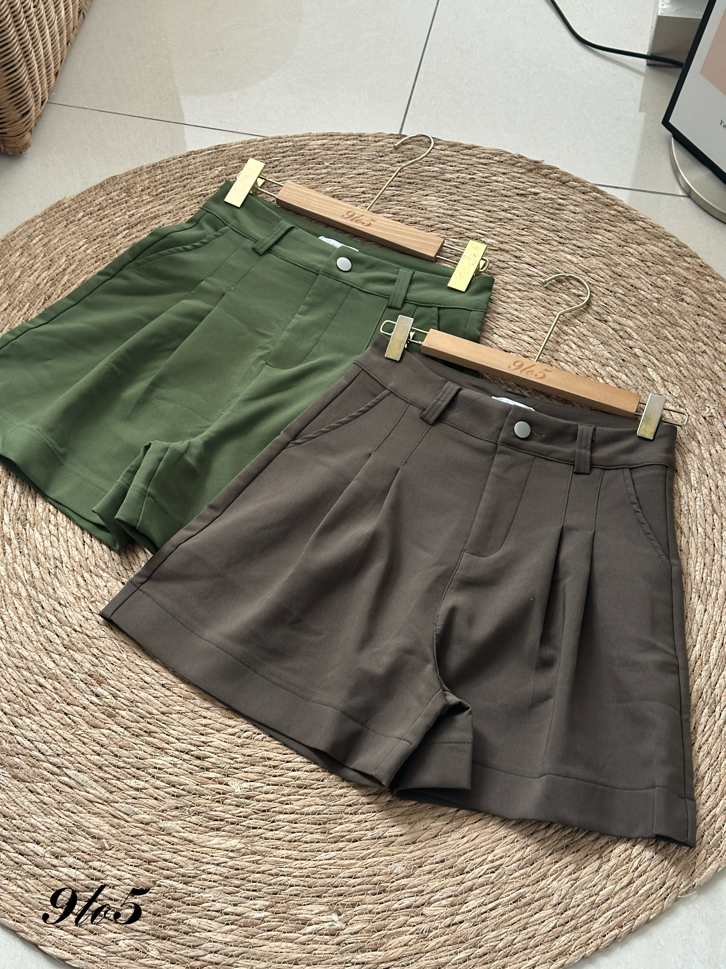 S1846 A Line Short Pants - 3 Colors 
