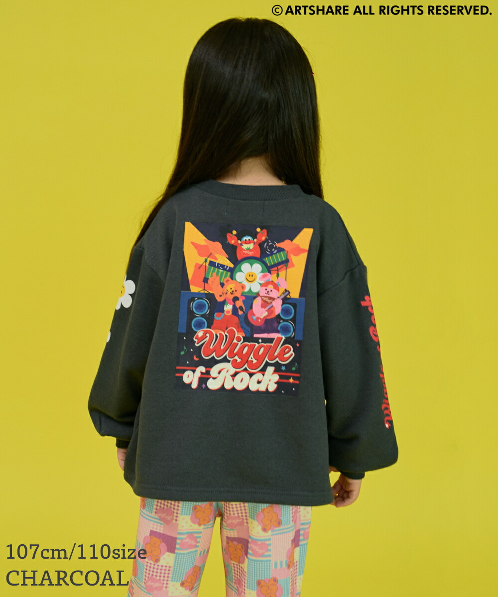 🆕【⭐訂購⭐】🌀 🇯🇵 日本直送 Wiggle Wiggle 前後+衣袖印花衛衣［4款選］🌀 [ELJA-0052][261106]
