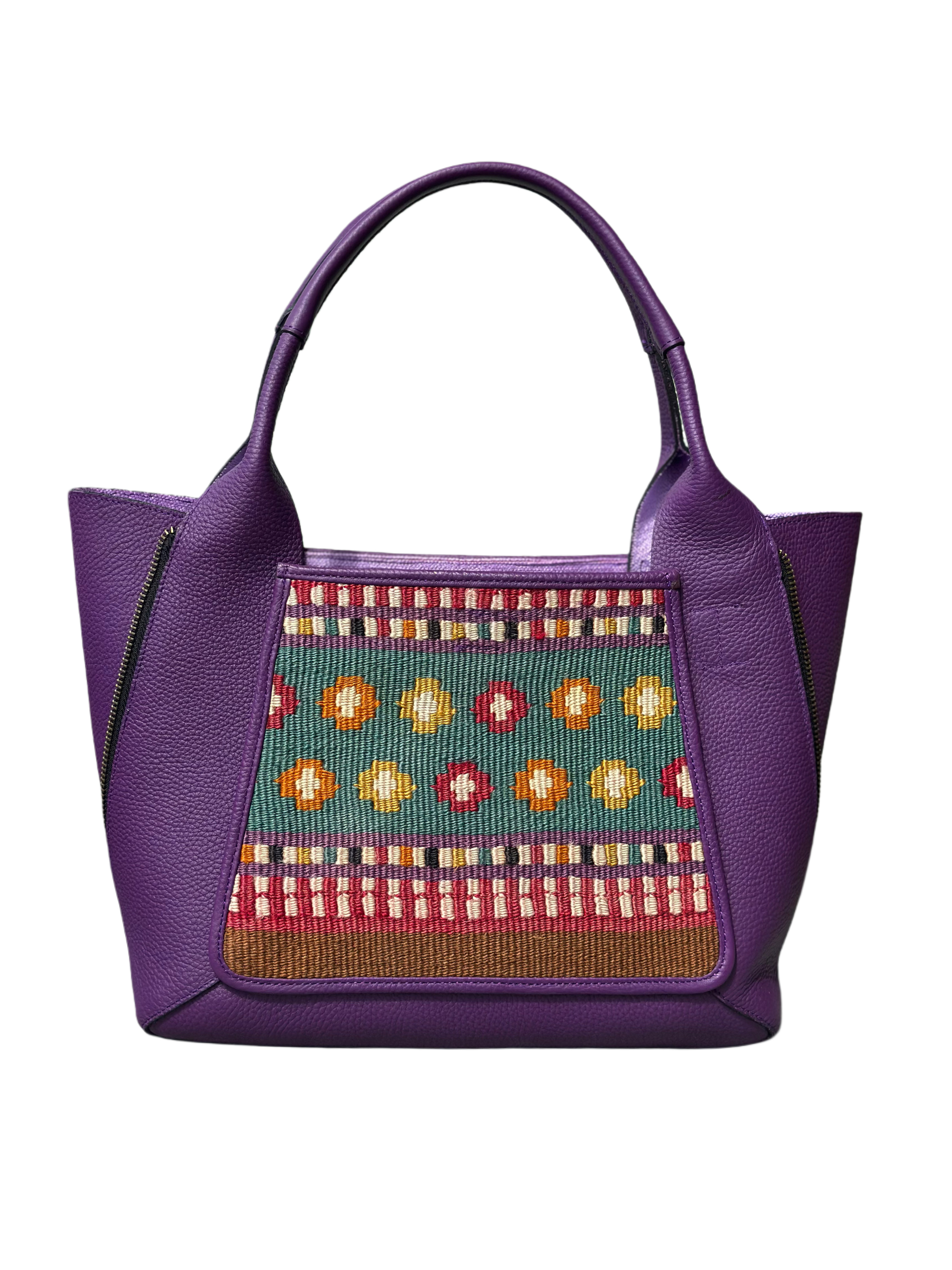 K2土耳其真皮地氈手袋(紫色）