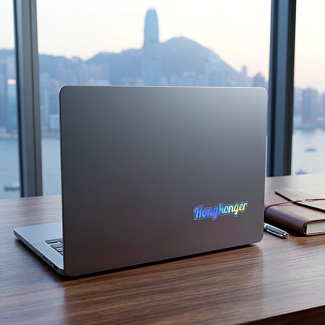 Hongkonger 鐳射貼紙 (1張4個)