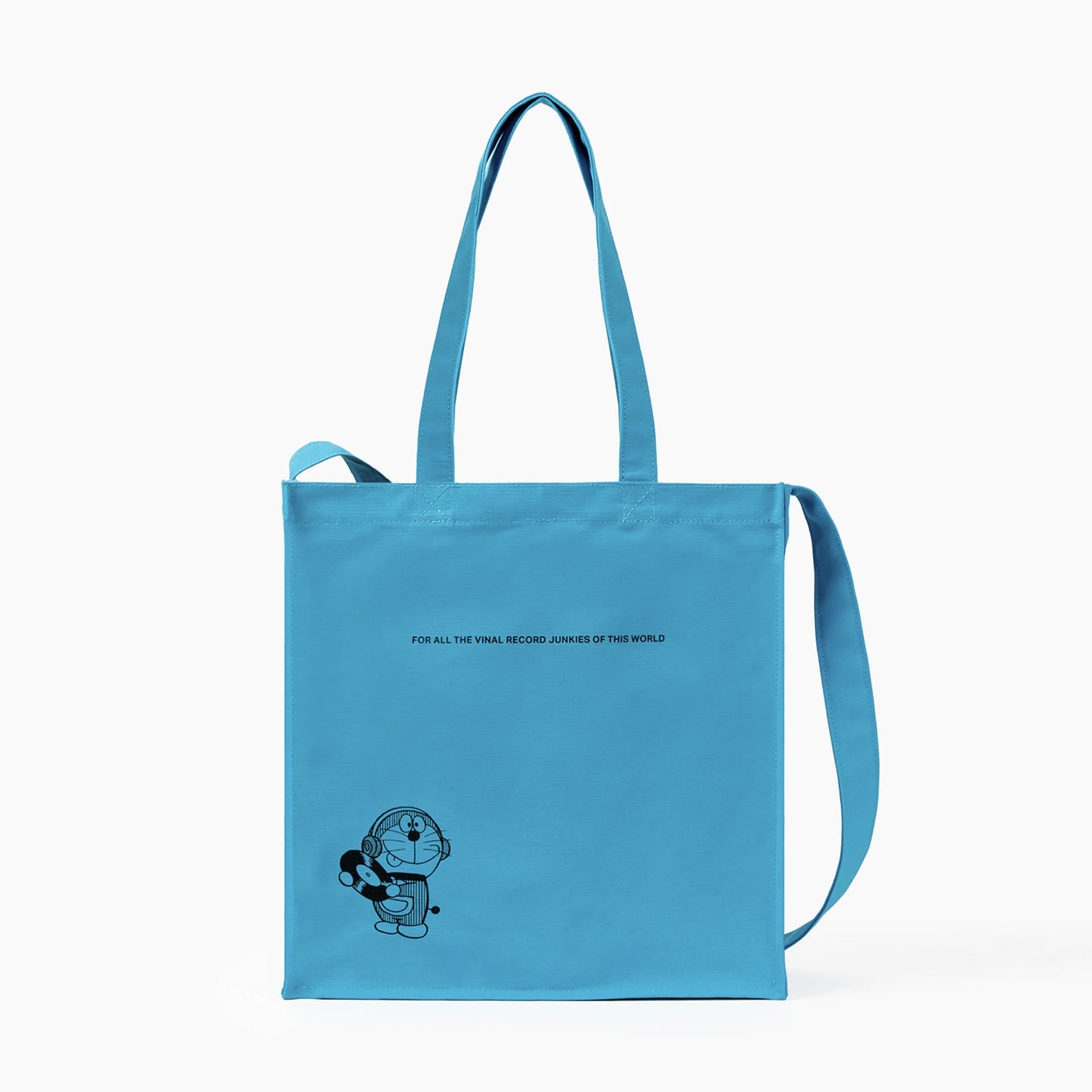 [限量版][預購] 多啦A夢斜孭袋 2 Way Totebag 音樂魂系列 LAD MUSICIAN合作款 | DJ打碟造型