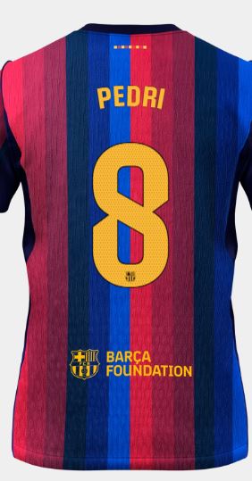 Barcelona 巴塞羅拿 2026-27 主場印字 (內有多選，不是球衣)