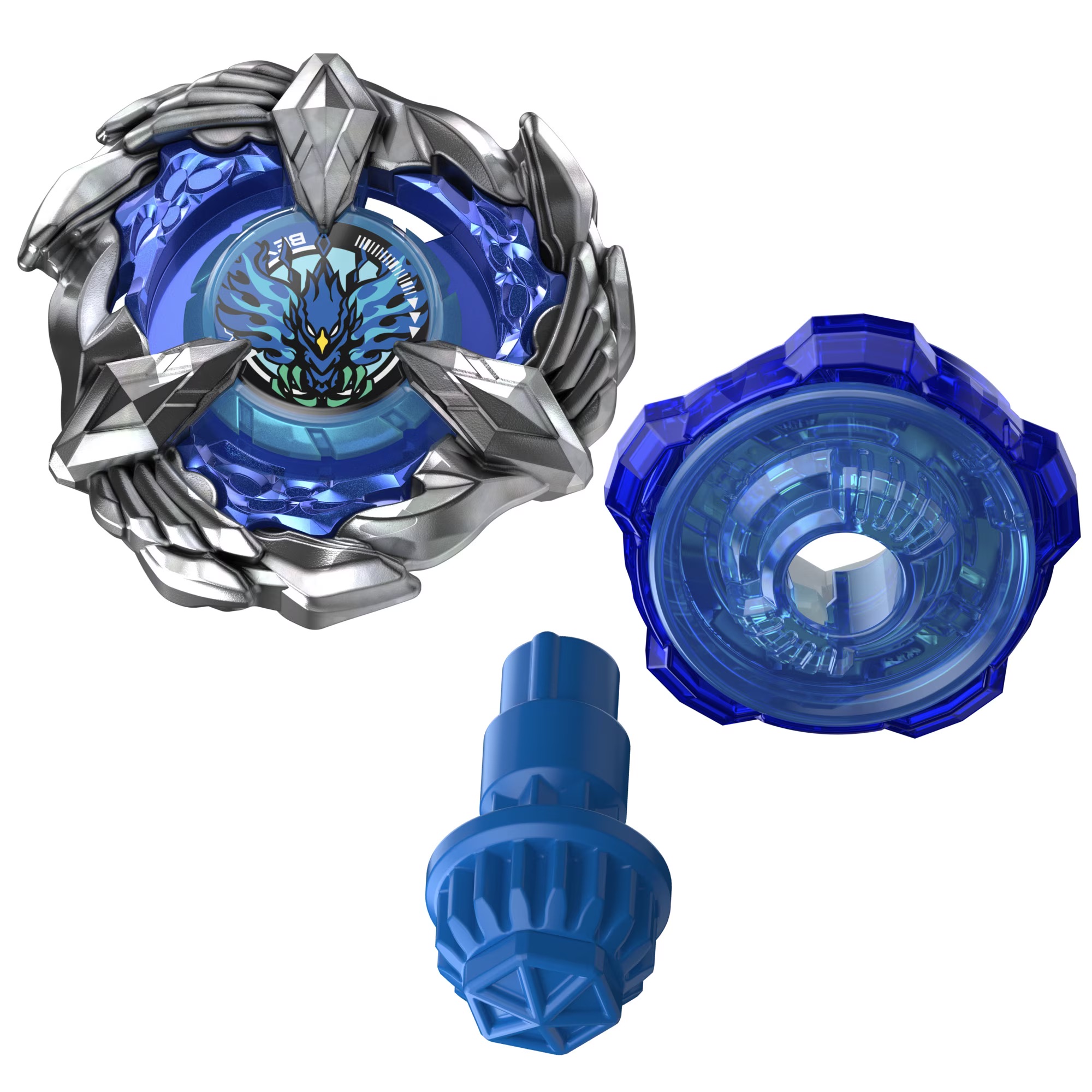 【神級 Hexa 軸心】爆旋陀螺 X 藍鳳凰 Beyblade X Soar Phoenix 5-80H Booster Pack Set