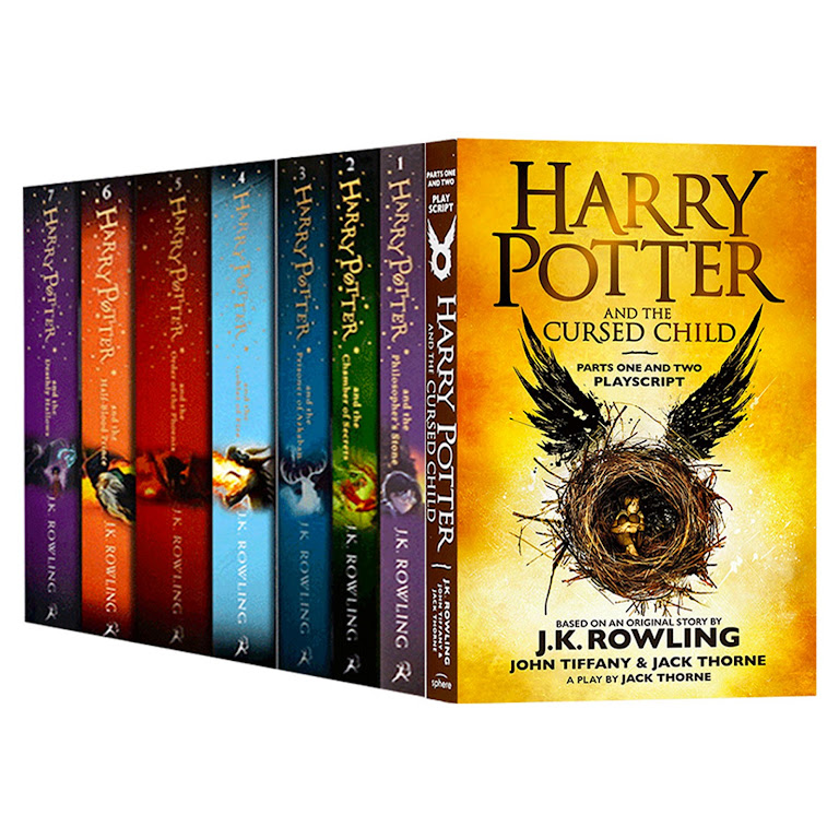 Harry Potter 哈利波特 全套英文小說 full set 7+1 books