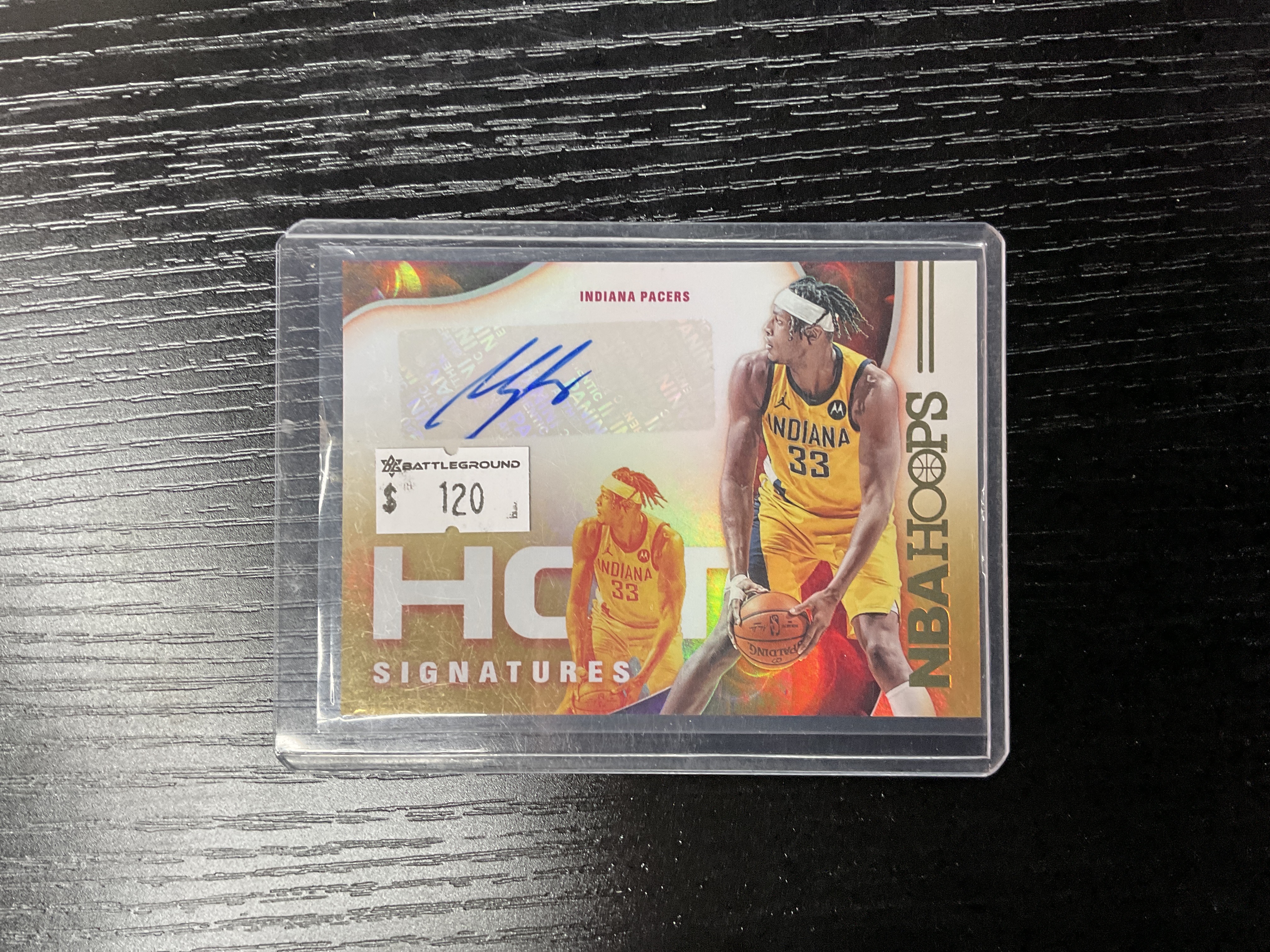 myles turner auto hoops (w寄賣)