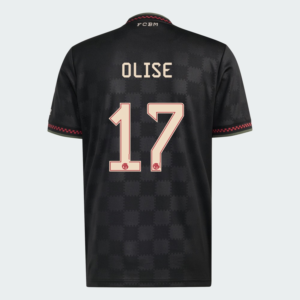Bayern Munich 拜仁慕尼黑 2025-26 球衣印字 (內有多選)