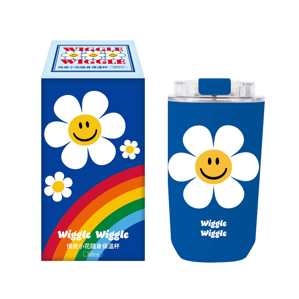 【台灣】 Wiggle Wiggle 隨身保溫杯 380ml