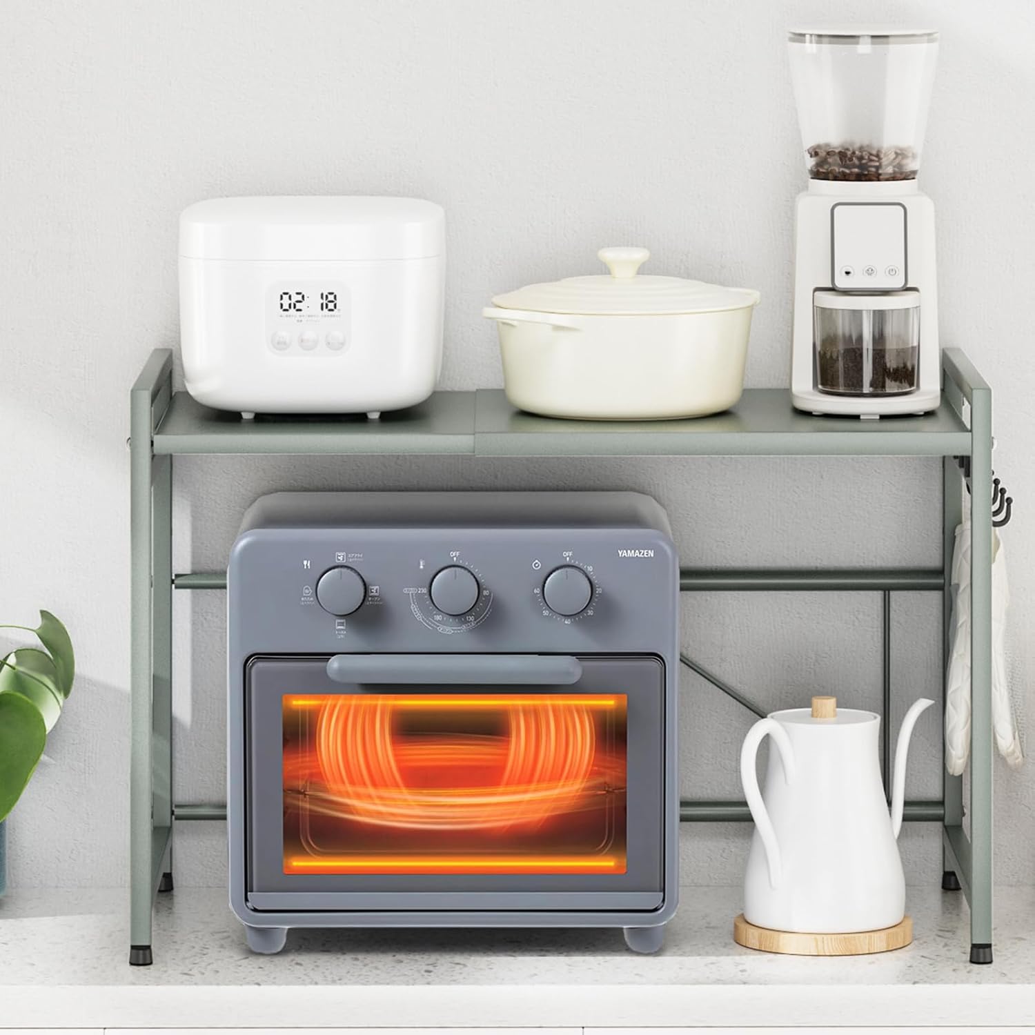 🔥🔥【日本直送《DAIWIN》可伸縮廚房層架】