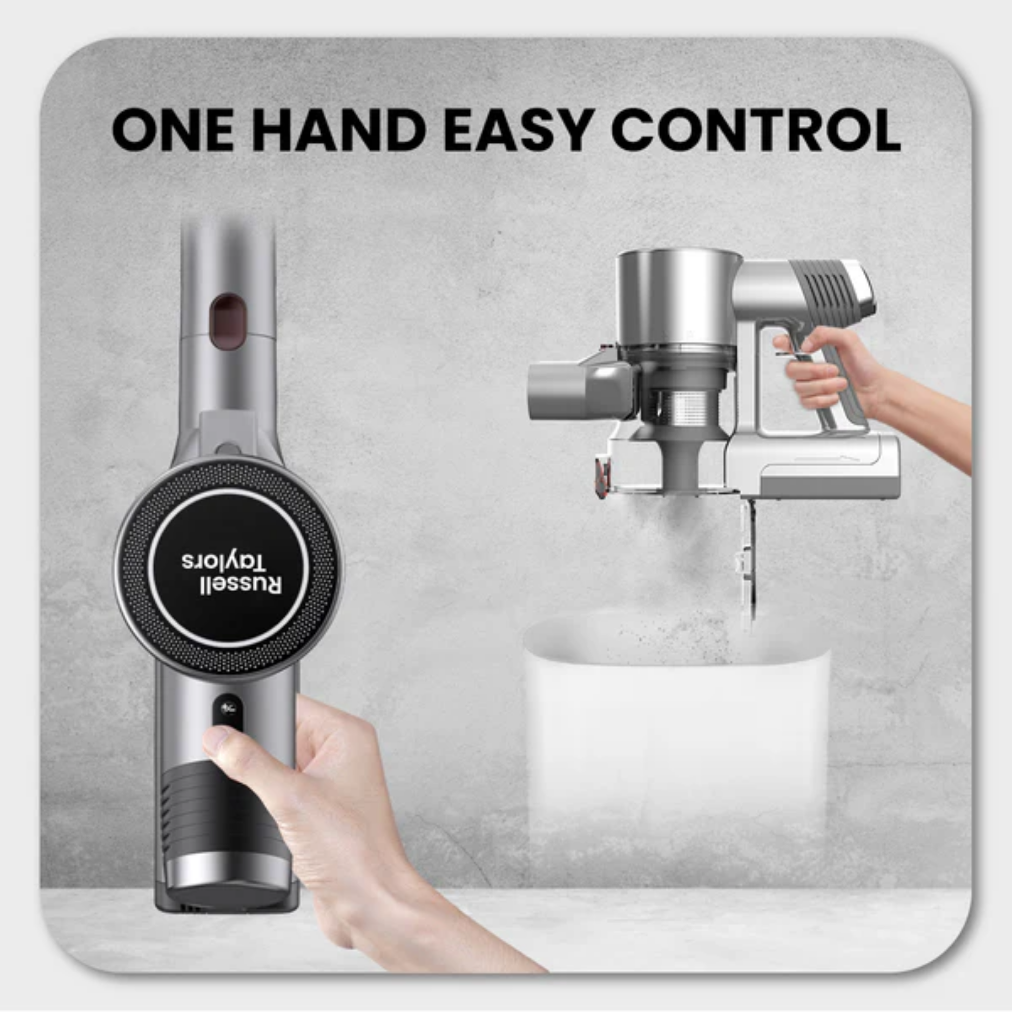 Russell Taylors 350W Wet & Dry Cordless Vacuum (V9)