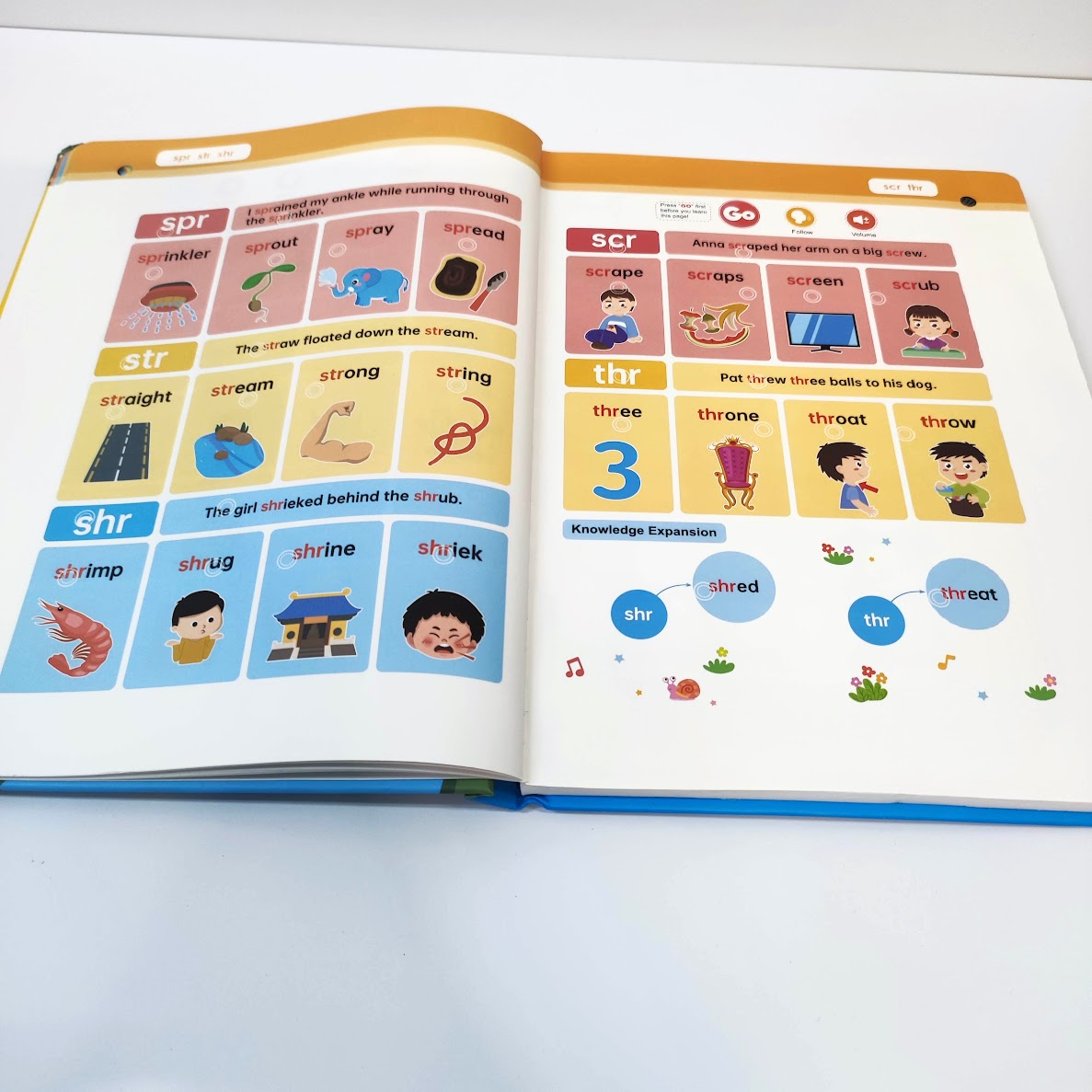 *手指點讀書*Type C 充電*First Phonics Sound Book for Kids | Interactive ABC Alphabet & Phonics Learning | Talking Educational Toy for Toddlers & Preschoolers Age 2–6 Yrs