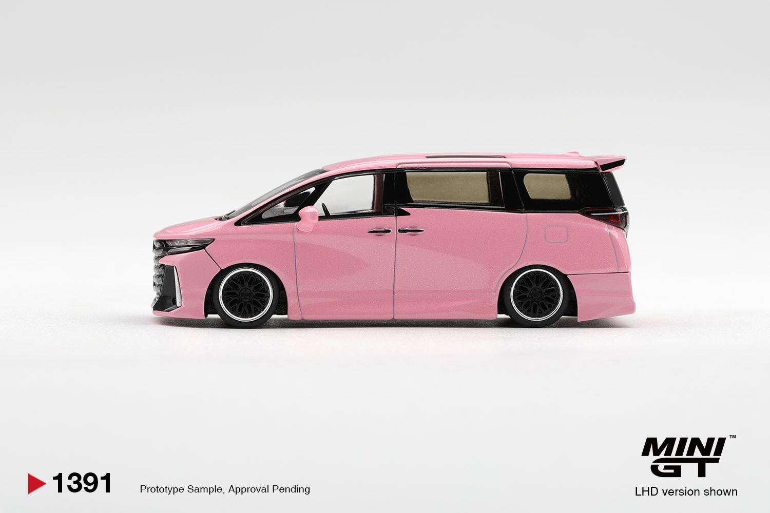Pre Order MINI GT 1391 Toyota Vellfire 40 KUHL Metallic Pink｜ MINIGT 預訂優惠價: HK$89