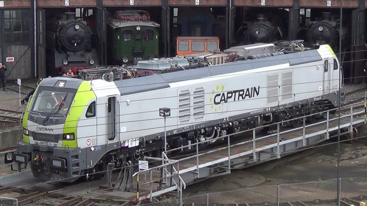 Sudexpress N比例 STADLER Euro Dual locomotive BR 159 of the Captrain Analog模擬