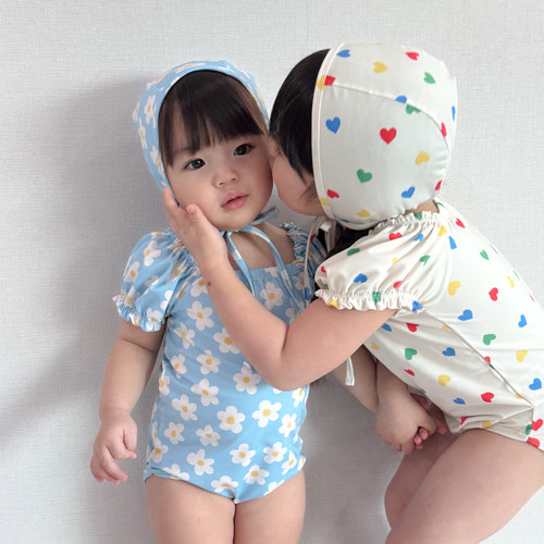 🇰🇷mybebe 泳衣+帽