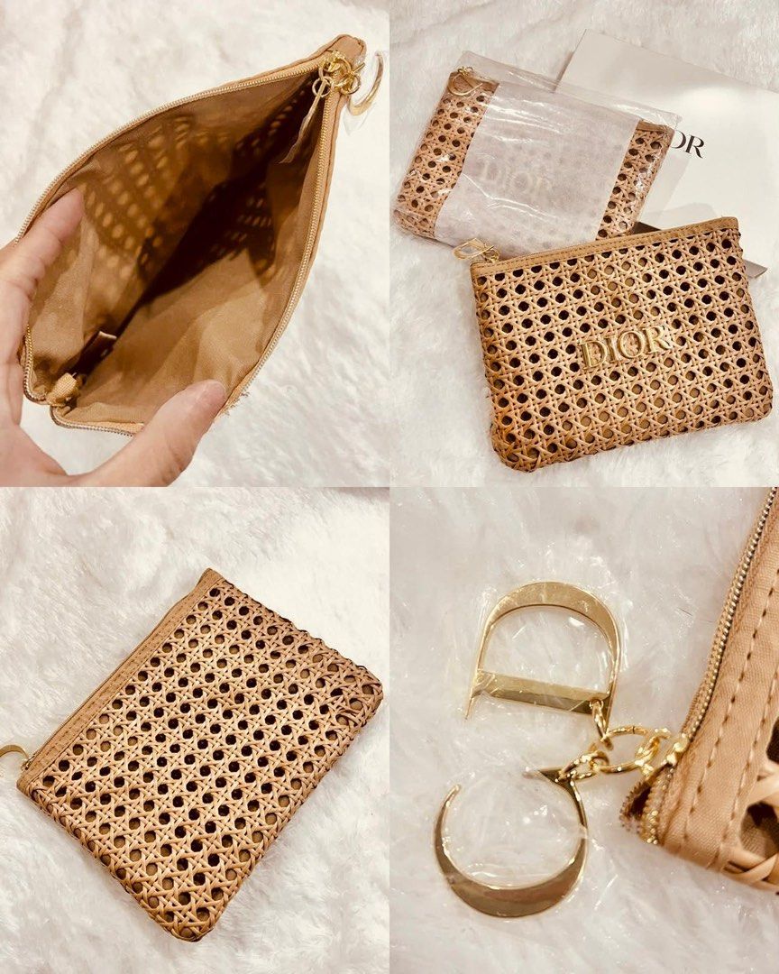 預訂 Dior Beauty 2026 Summer VIP Gift草編化妝包