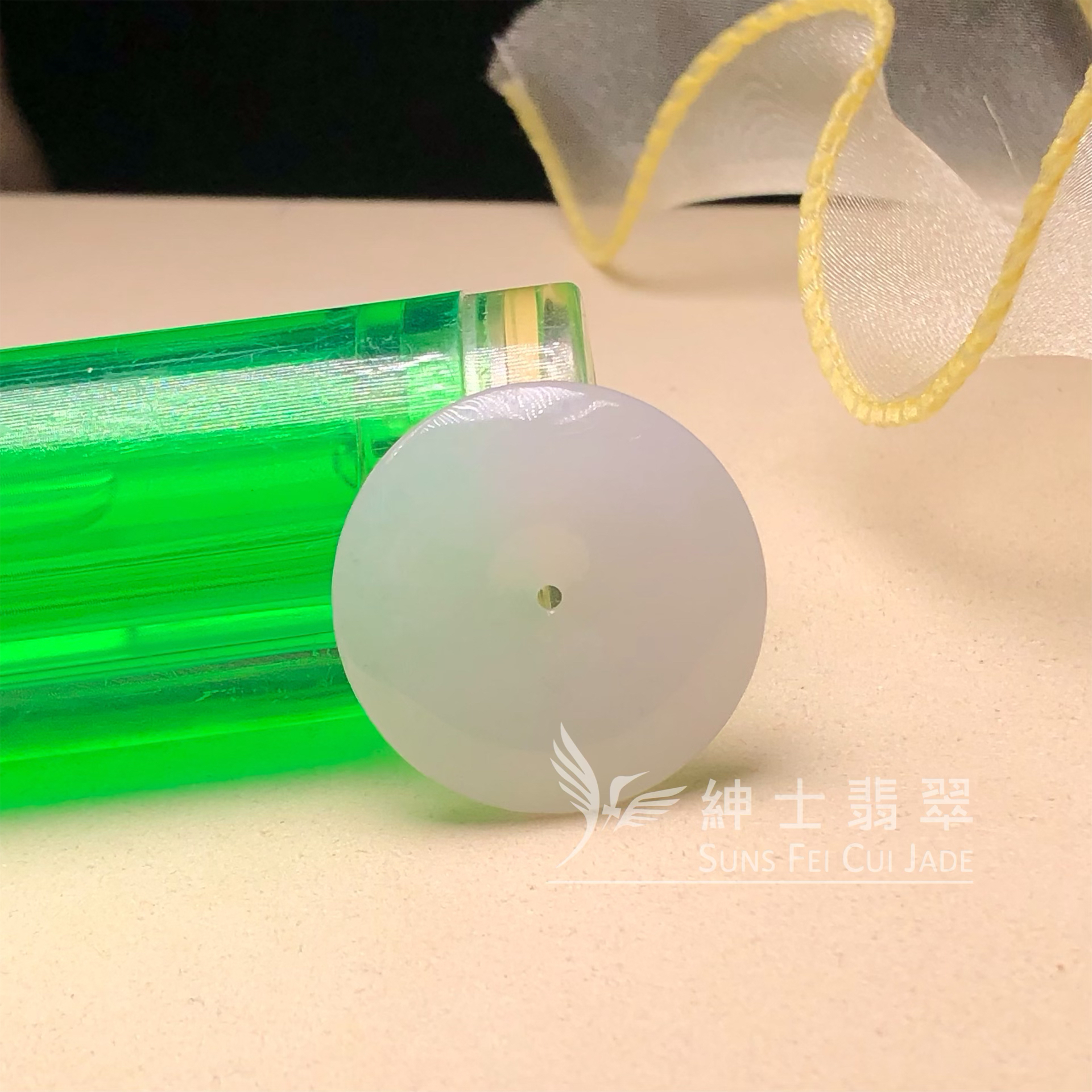  #B08575 白月光平安扣
