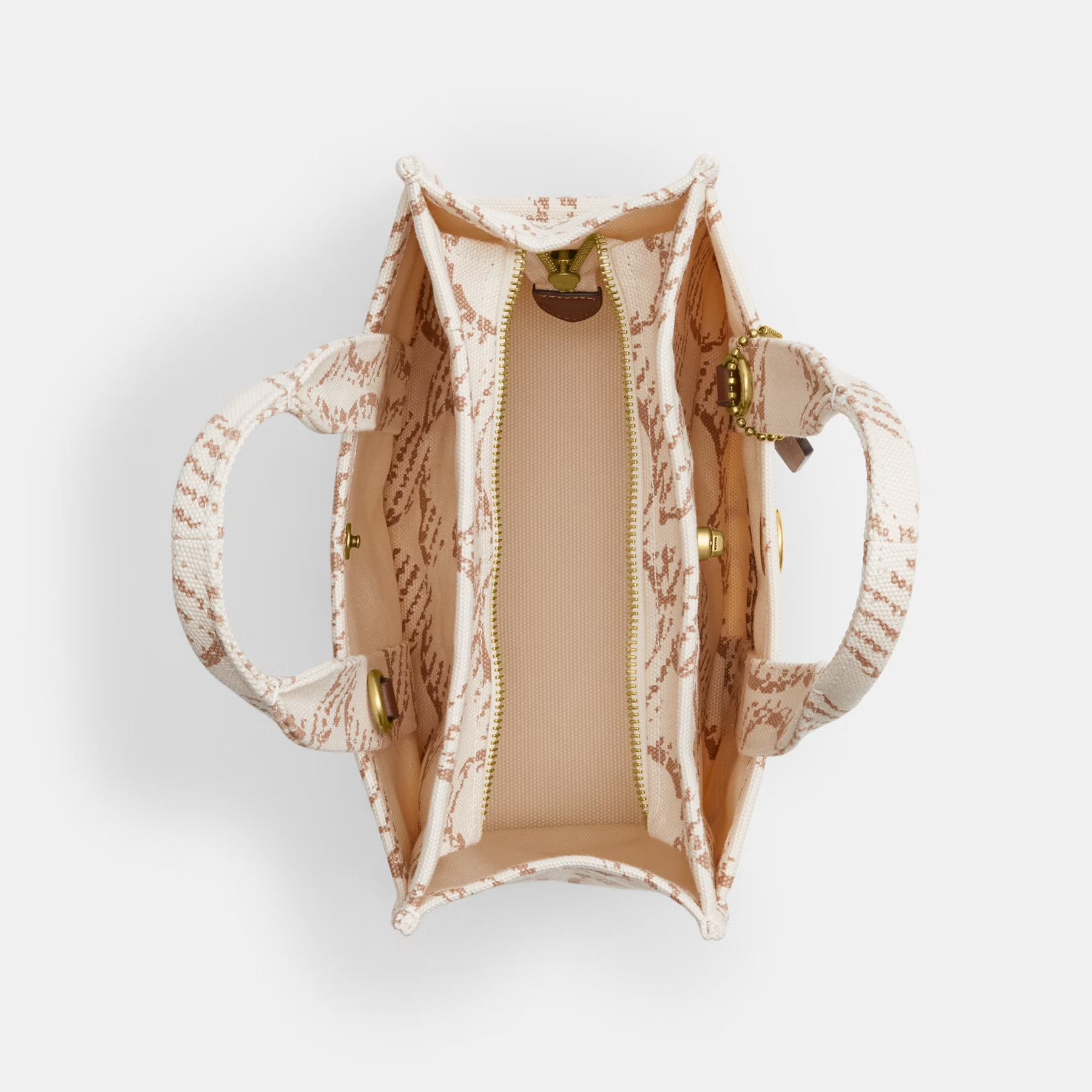 日本直送 COACH CARGO 26 經典 Signature 帆布 2-way 手提包 單肩包