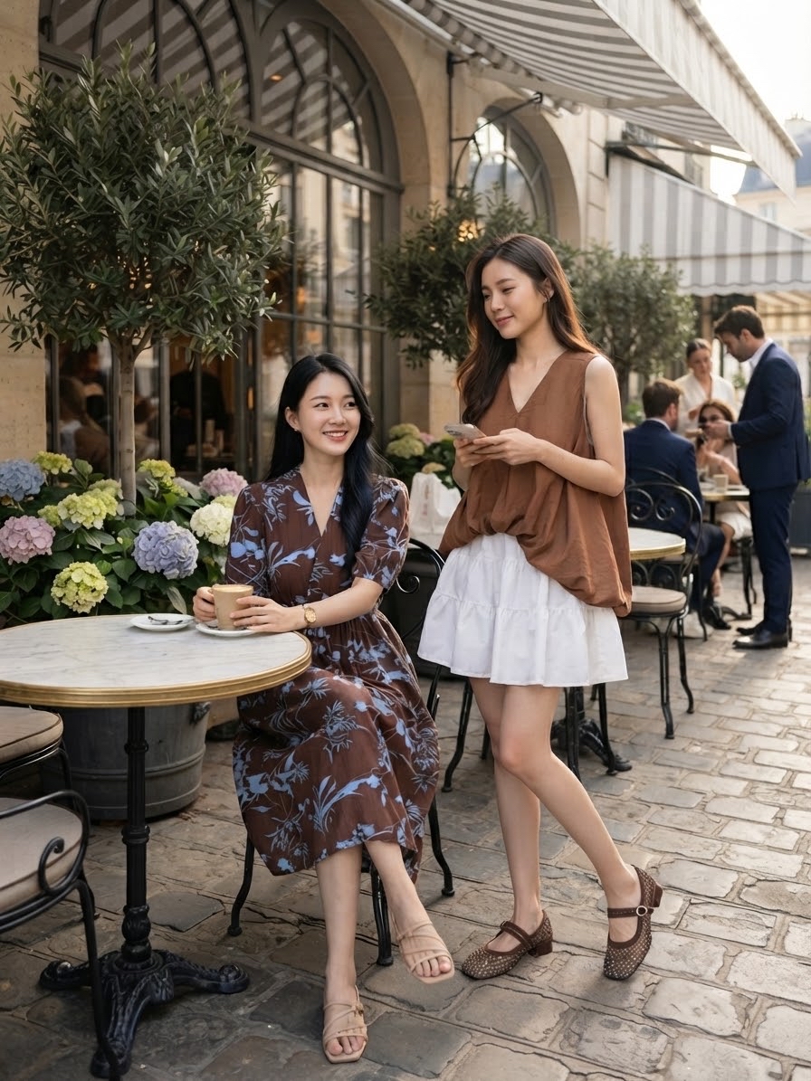 Causal Flora Dress