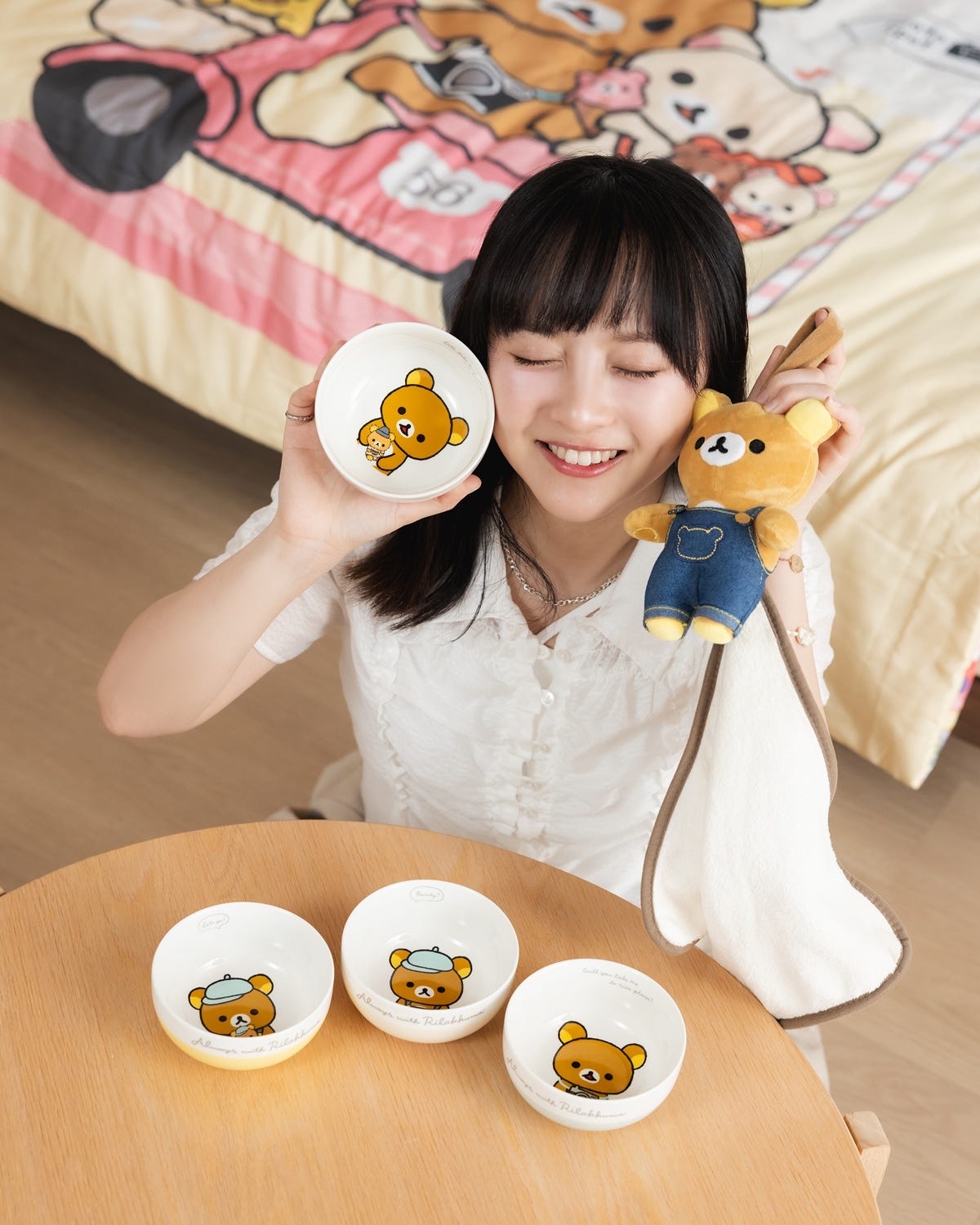 《預訂貨品》全新台灣7-11限定Rilakkuma 幸福日常系列貨品