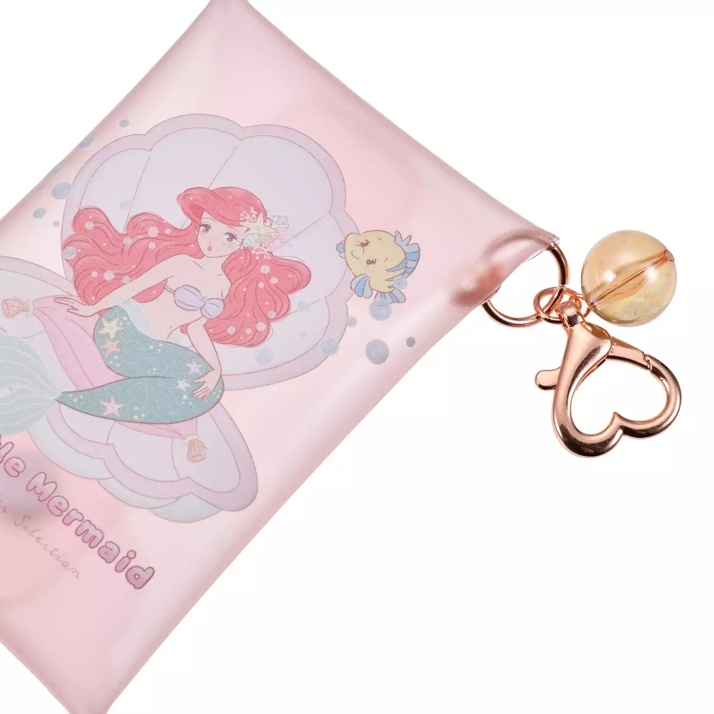  🌸 【預訂】Ariel & Max Mini Pouch (隨機) - The Little Mermaid.Illustrated by mikko