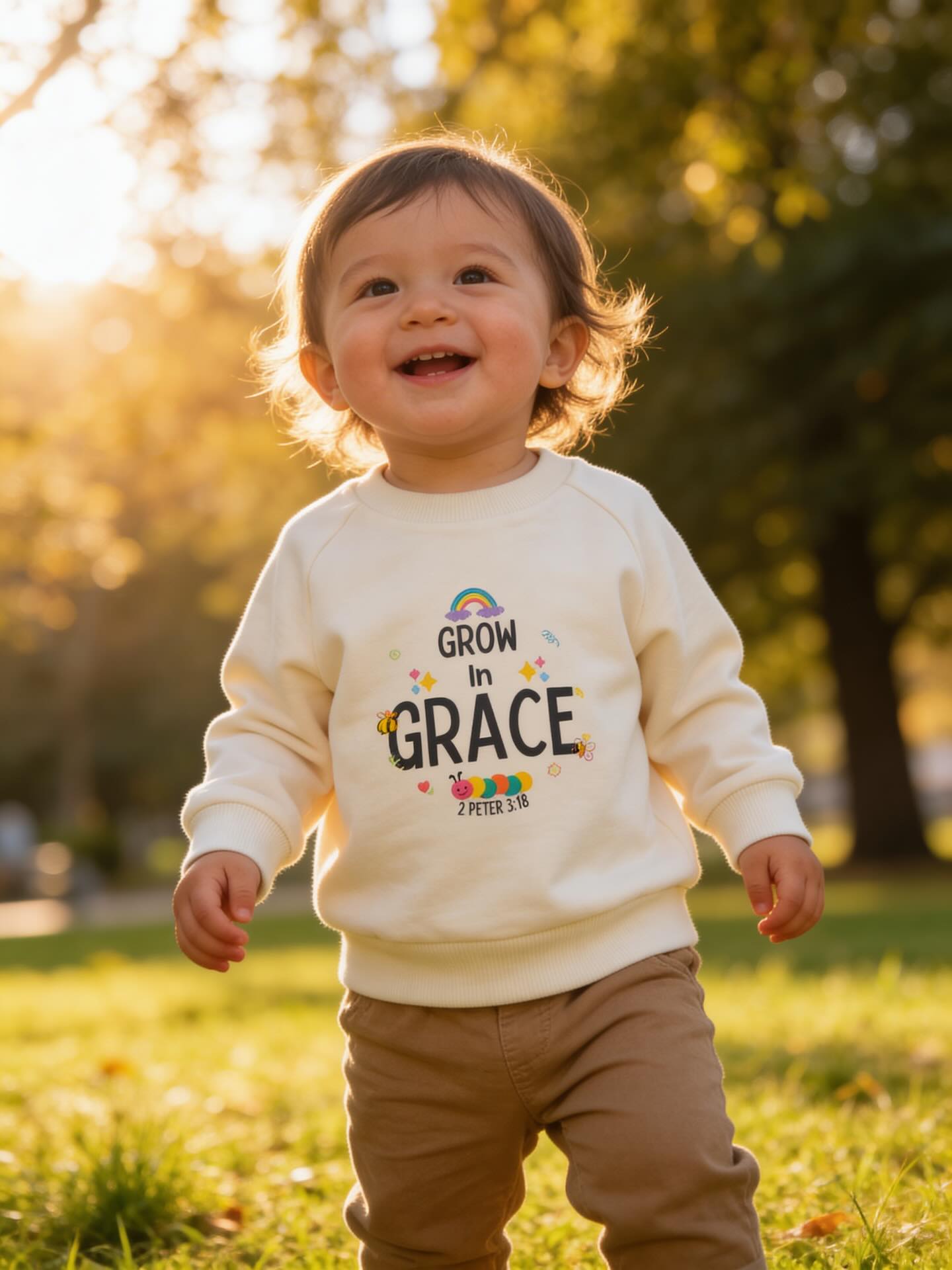「Grow in Grace 」衛衣
