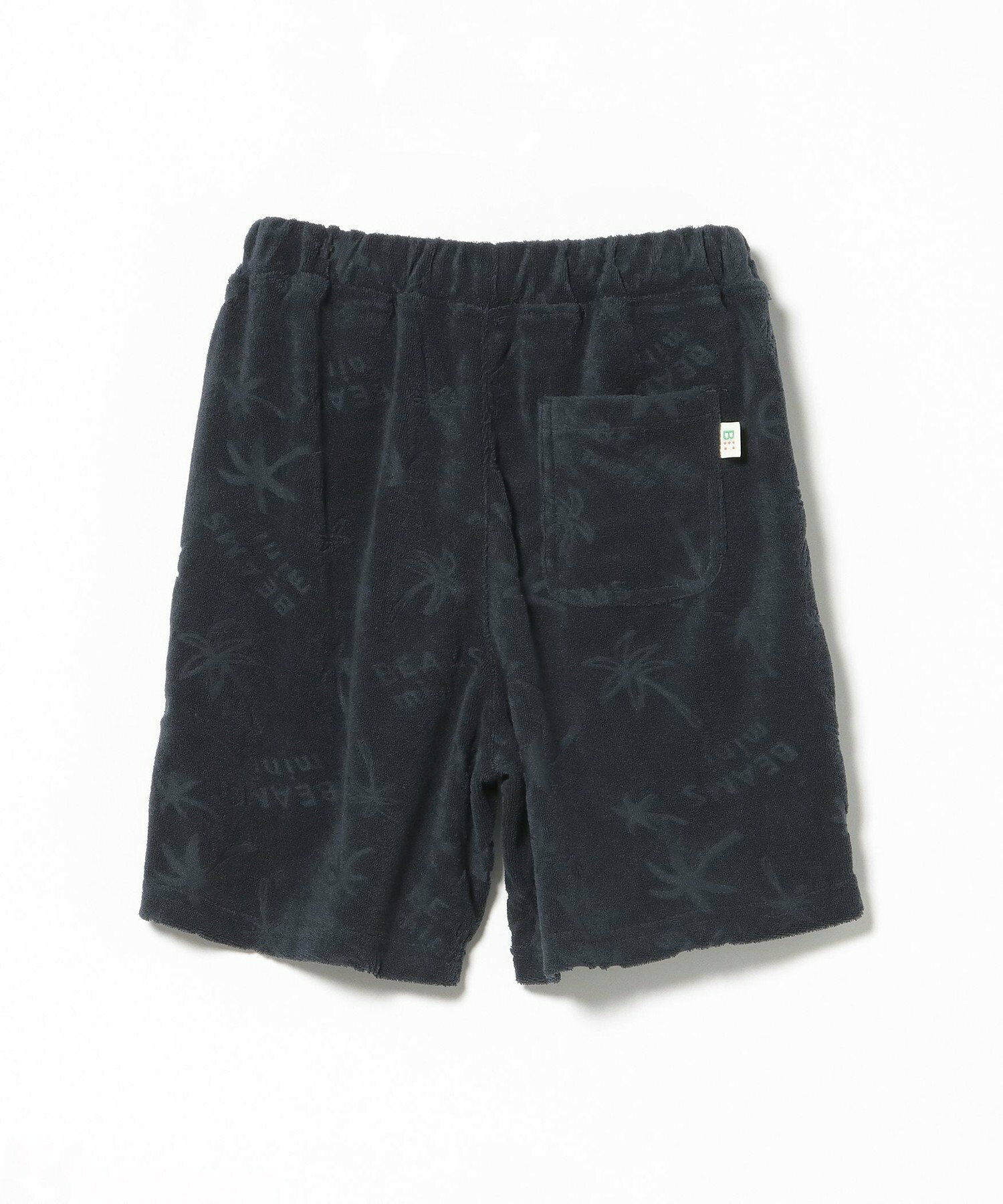 🆕【⭐訂購⭐】🇯🇵 日本直送 🌀🇯🇵 日本直送🇯🇵 #BEAMS mini 棕櫚樹暗紋 絨面毛巾布料 短褲［3款選］🌀 [ELCA-0113][260331]