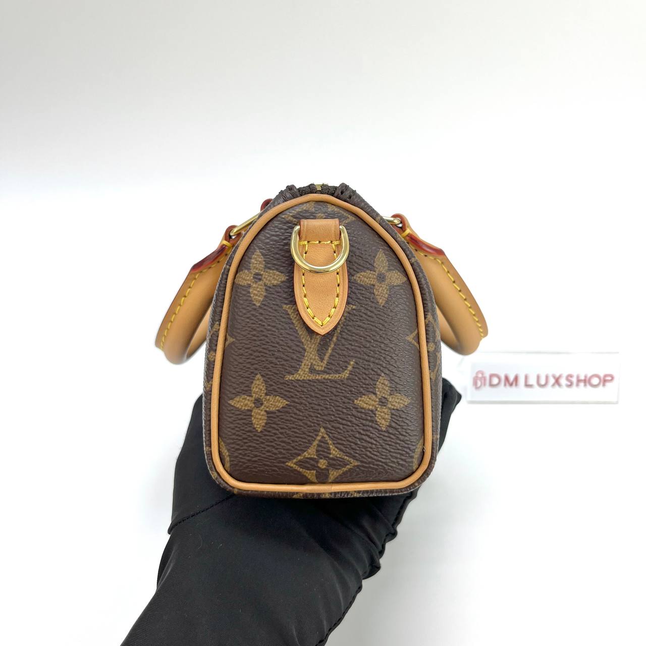 LV Monogram Nano Speedy GHW