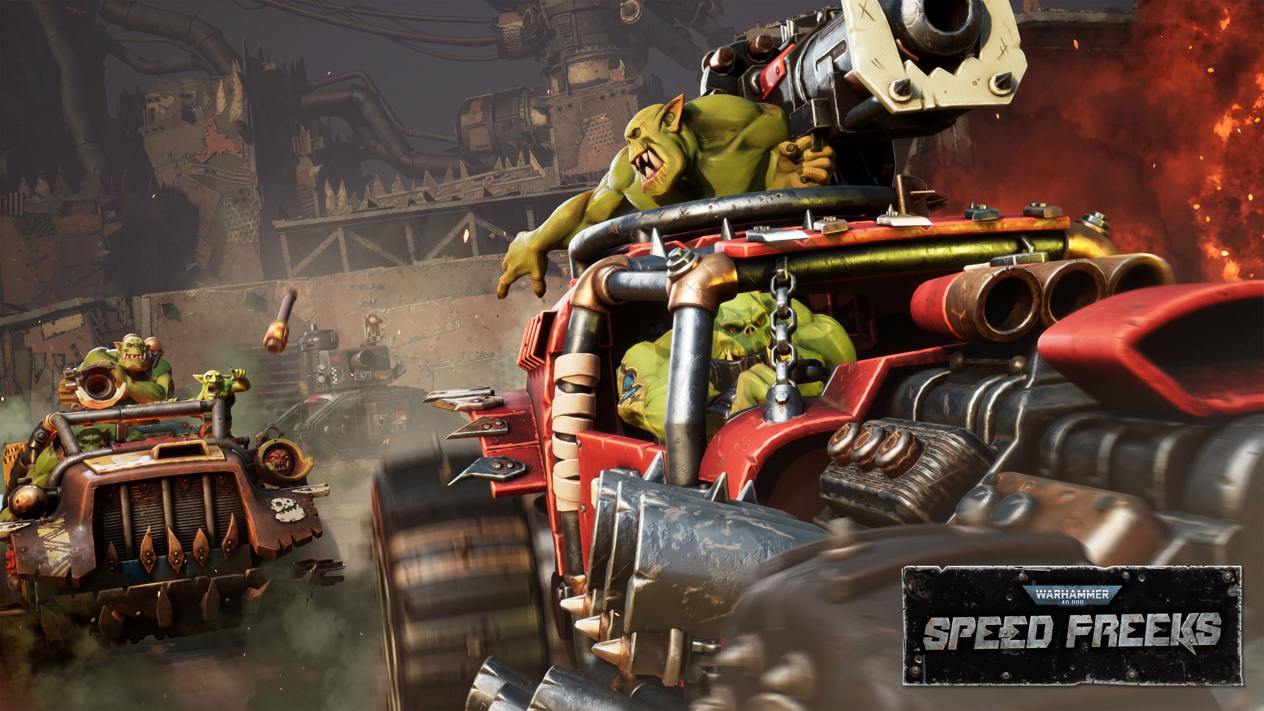 【預售 20/ 7】PS5 戰鎚 40,000：狂速戰車（Warhammer 40,000: Speed Freeks  中/英 文  ( 英文封面 ) MCXL643