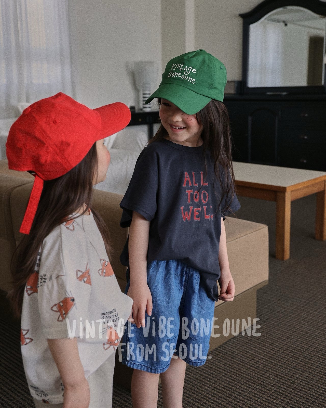 Boneoune | Cap (Green/Red)