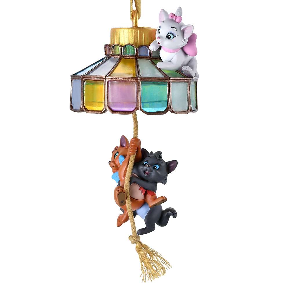 🎀【預訂】Disney Christmas Ornament - 發光 Marie ,Berlioz & Toulouse