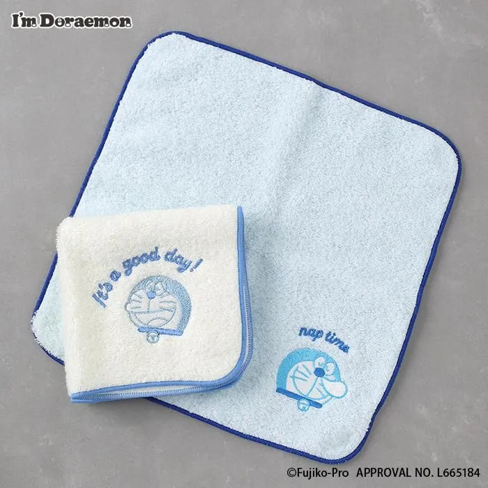 [訂購] 多啦A夢毛巾 手巾仔 (訓教 / 笑呵呵圖案) 日本製