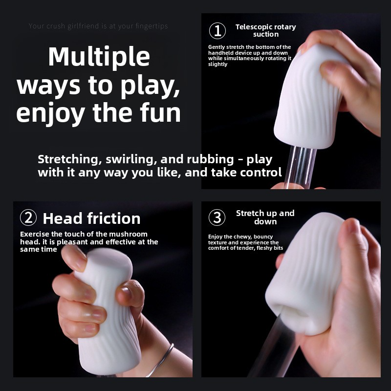 飞机杯男用隐形炮架自慰性玩具成年人情趣用品新款阴茎训练器